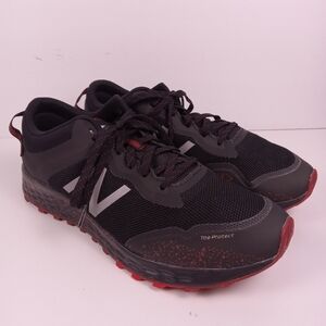 New Balance Fresh Foam Arishi Shoes Mens 12 Black Red Trail Running Athletic
